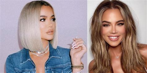 khloe kardashian haare|Khloé Kardashian’s new hair transformation: Golden brown hair。